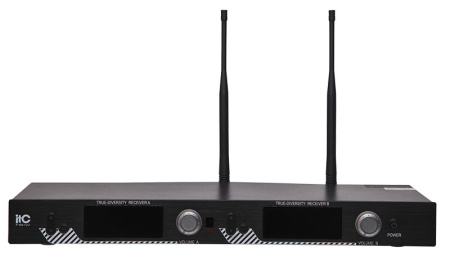 ITC T-521UH, радиосистема 2 ручных микрофона