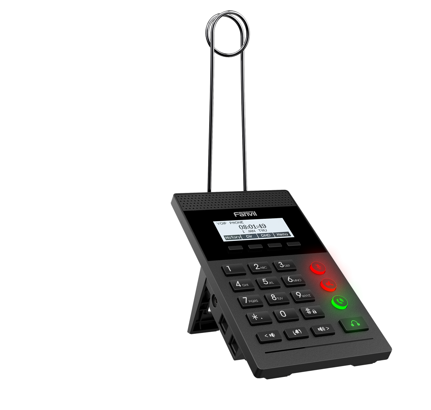 Fanvil X2CP, профессиональный телефон для колл-центра (c POE, без трубки)