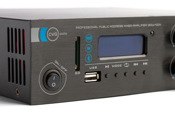 CVGaudio Rebox-T12, профессиональный микшер-усилитель для систем Public Address CVGaudio Rebox-T12, профессиональный микшер-усилитель для систем Public Address