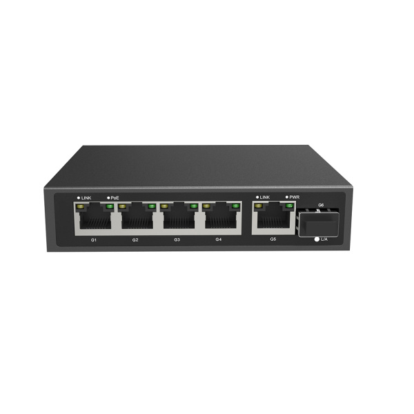 Prestel NS1-4C1-110P-1C1-1F1, PoE-коммутатор