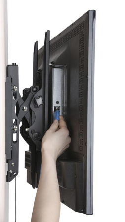 Кронштейн Digis DSM-P6542T с наклоном и выносом для ТВ 37"-70", VESA макс. 600x400мм, наклон безинструментальный -12°/+5°, 78-134 мм от стены, до 70кг, поворот -5°/+5°, регулировка уровня ± 25 мм, изменение высоты верх и вниз, механизм быстрой фиксации, с Кронштейн Digis DSM-P6542T с наклоном и выносом для ТВ 37"-70", VESA макс. 600x400мм, наклон безинструментальный -12°/+5°, 78-134 мм от стены, до 70кг, поворот -5°/+5°, регулировка уровня ± 25 мм, изменение высоты верх и вниз, механизм быстрой фиксации, с