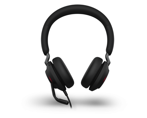 Jabra Evolve2 40 (24089-999-899), проводная гарнитура для компьютера, USB-C, MS Stereo