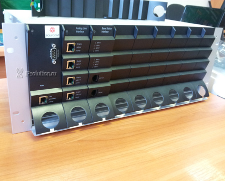 Spectralink DECT Server 8000, контроллер системы (4U Rack, EU version, 30 users, power supply)