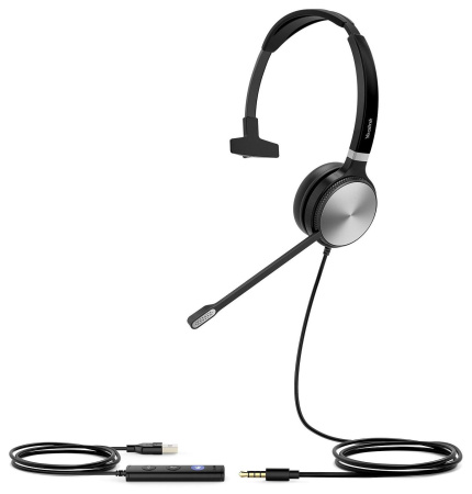 Yealink UH36 Mono Teams USB-C, USB гарнитура для компьютера