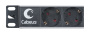 Cabeus, PDU-9P-2IEC, блок евророзеток для 19" шкафов, горизонтальный, 9 розеток, 10 A, без выключателя, алюминиевый корпус, шнур 2 м, вилка IEC 320 C14 Cabeus, PDU-9P-2IEC, блок евророзеток для 19" шкафов, горизонтальный, 9 розеток, 10 A, без выключателя, алюминиевый корпус, шнур 2 м, вилка IEC 320 C14