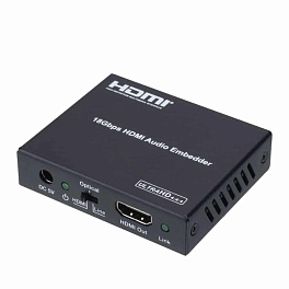 Prestel AEM-4K, эмбеддер аудиосигналов в hdmi