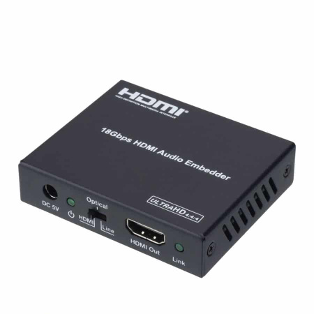 Prestel AEM-4K, эмбеддер аудиосигналов в hdmi