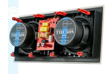 CVGaudio THС508, двухполосная (2 вуфера, 1 твитер) прямоугольная акустическая система, импеданс - 8ohm