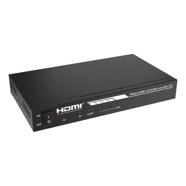 Prestel SP-H2-12T60, набор из сплиттера и приемников HDMI 2.0