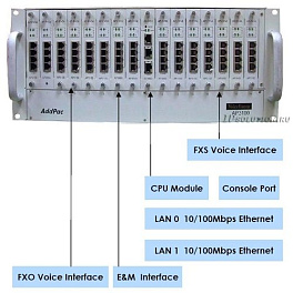 ADD-AP3100-60O, аналоговый VOIP шлюз AddPac