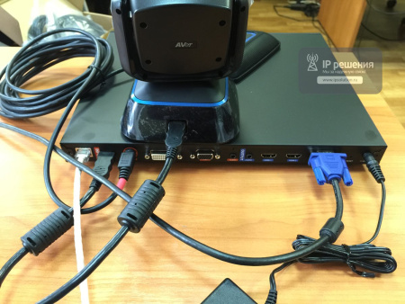 Aver EVC300, cистема видеоконференцсвязи (до 4х точек, PTZ камера)