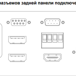 Раскладной монитор Wize WR-17FL (FullHD, 17,3")