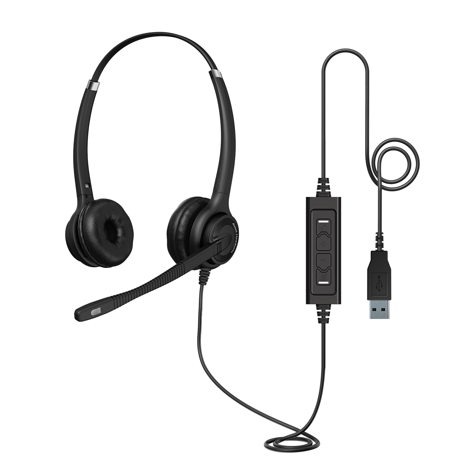 Axtel Elite HDvoice MS duo NC USB компьютерная гарнитура Axtel Elite HDvoice MS duo NC USB компьютерная гарнитура