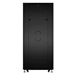 Cabeus, ND-05C-42U60/120-BK, шкаф монтажный телекоммуникационный 19" 42U 600x1200x2055mm (ШхГхВ), цвет черный (RAL 9004)