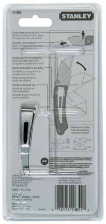 Stanley 0-10-855 - НОЖ "FOLDING UTILITY" СО СКЛАДНЫМ ЛЕЗВИЕМ ОБЩЕГО НАЗНАЧЕНИЯ