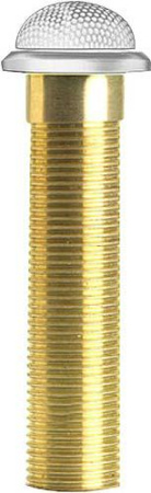 Плоский врезной двунаправленный конференц. микрофон , цвет алюминиевый., 3-pin, XLR