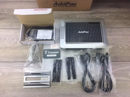 AddPac AP-GS708W - VoIP-GSM шлюз, 8 GSM каналов (8 sim карт), SIP & H.323, смена IMEI, CallBack, SMS