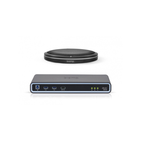 Настольный микрофон и центральный блок Biamp Devio SCR-25TX Black