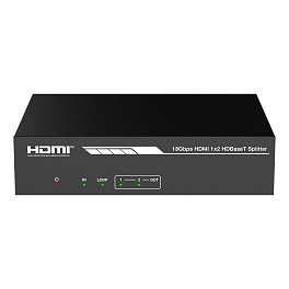 Prestel SP-H2-12T150, сплиттер hdmi 2.0 1:2 hdbaset