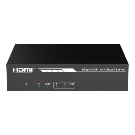 Prestel SP-H2-12T150, сплиттер hdmi 2.0 1:2 hdbaset