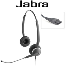 Jabra GN2100 Duo (2139-02-04), профессиональная телефонная гарнитура для контакт и call-центров