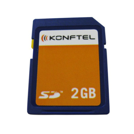 Карта памяти SD 2 Гб для ТА Konftel 250 и Konftel 300-й серии Карта памяти SD 2 Гб для ТА Konftel 250 и Konftel 300-й серии
