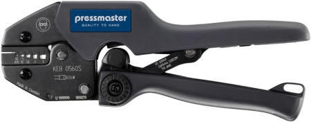 Pressmaster KEB 0560S - кримпер для обжима втулочных наконечников (0.25 - 6 мм?) Pressmaster KEB 0560S - кримпер для обжима втулочных наконечников (0.25 - 6 мм?)