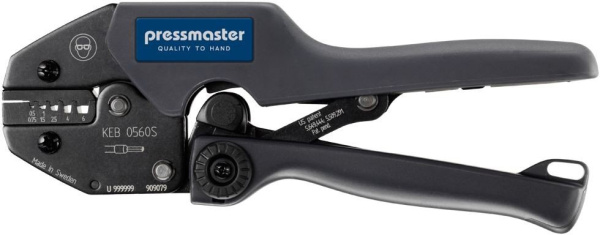 Pressmaster KEB 0560S - кримпер для обжима втулочных наконечников (0.25 - 6 мм?) Pressmaster KEB 0560S - кримпер для обжима втулочных наконечников (0.25 - 6 мм?)