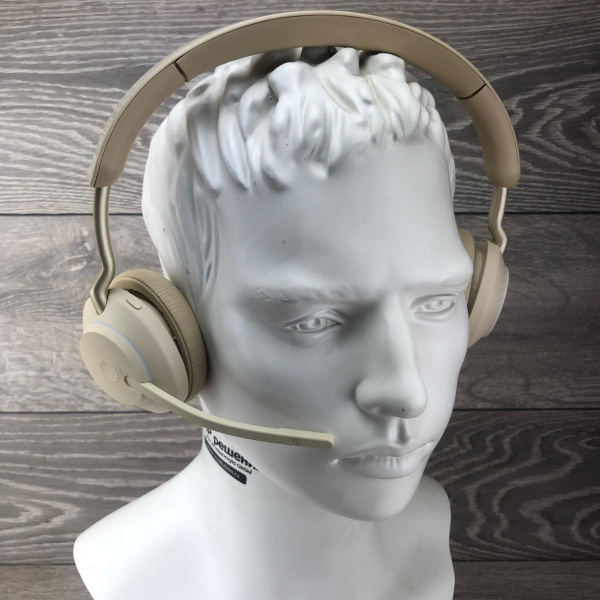 Гарнитура Jabra Evolve2 65, Link380a MS Stereo Stand Beige (26599-999-988) Гарнитура Jabra Evolve2 65, Link380a MS Stereo Stand Beige (26599-999-988)