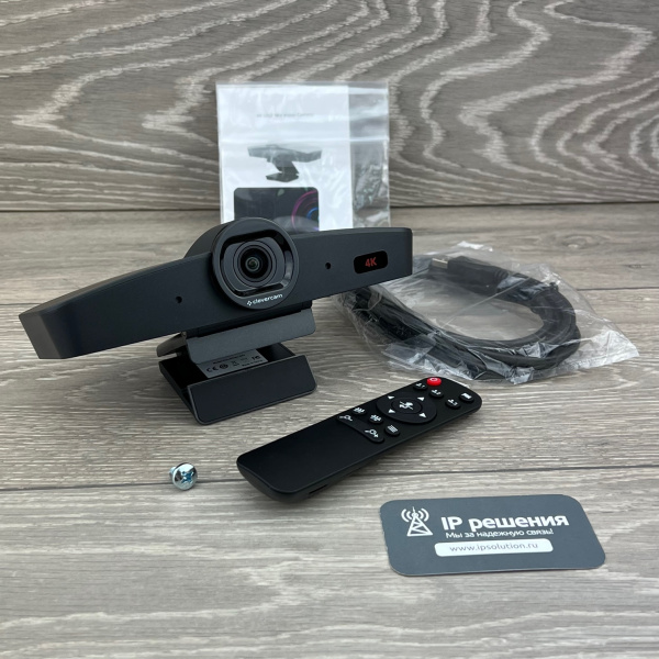 Веб-камера CleverCam B52 (4K, 4x, USB 2.0, ePTZ) Веб-камера CleverCam B52 (4K, 4x, USB 2.0, ePTZ)