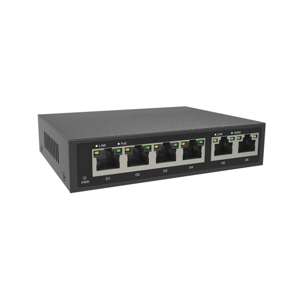 Prestel NS1-4C1-250PP-2C1, PoE-коммутатор