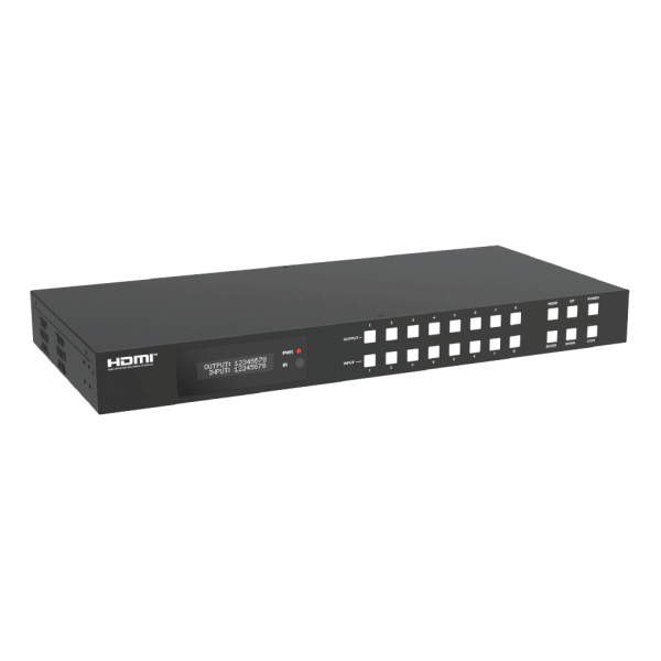 Prestel FMS-88H2AM, безподорывный матричный коммутатор 8x8
