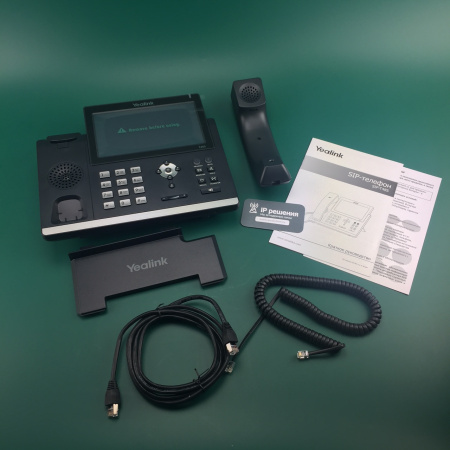 Yealink SIP-T48S SIP-телефон, цветной сенсорный экран, 16 линий, BLF,  PoE, GigE (без  блока питания в комплекте)