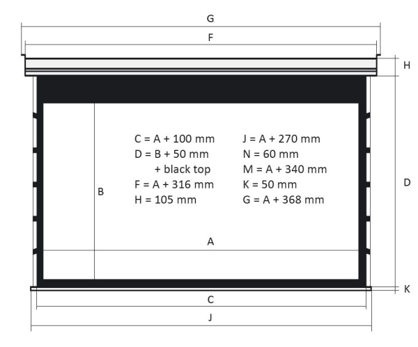 Blue Label Tens.BT 122" 16:9 152x270 дроп 40 см., Clear Vision, белый корпус Blue Label Tens.BT 122" 16:9 152x270 дроп 40 см., Clear Vision, белый корпус