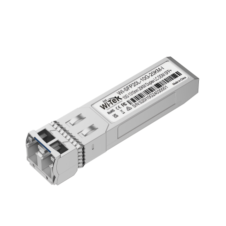 WI-TEK WI-SFP20L-10G-20KM-I, оптический трансивер SFP+ 10G 1310нм 20км