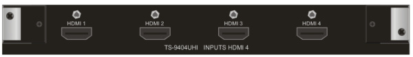 ITC TS-9404UHI, входная карта 4хHDMI