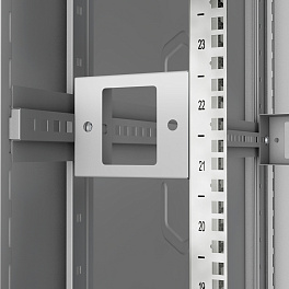 Cabeus, ND-05C-42U80/80, шкаф монтажный телекоммуникационный 19" 42U 800x800x2055mm (ШхГхВ), цвет серый (RAL 7035)