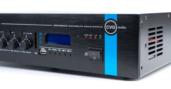 CVGaudio M-243Tmz, микшер-усилитель с встроенным модулем источника сигнала CVGaudio M-243Tmz, микшер-усилитель с встроенным модулем источника сигнала