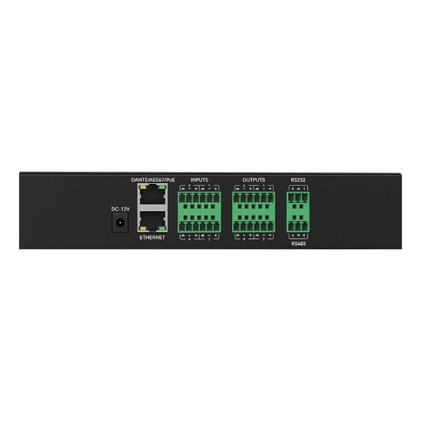 Prestel ADP-4I4O, конвертер Dante и аналогового аудио
