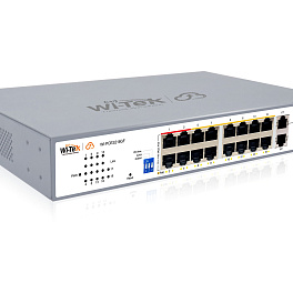 WI-TEK WI-PCES218GF, настраиваемый коммутатор