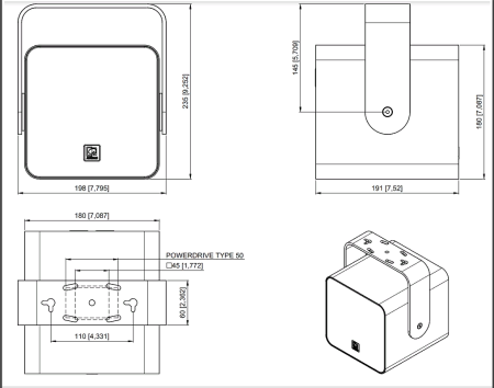 AUDAC VIRO5D/B, всепогодная коаксиальная акустическая система AUDAC VIRO5D/B, всепогодная коаксиальная акустическая система