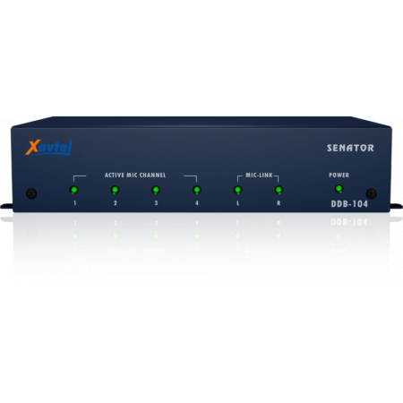 Цифровой директ-бокс для пультов делегатов Xavtel DDB104