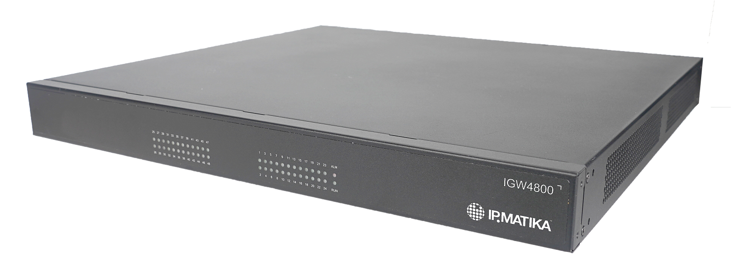 IPmatika IGW4800, VoIP-шлюз на 48 портов FXS