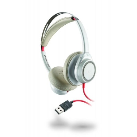 Plantronics BlackWire 7225, проводная гарнитура с активным шумоподавлением (USB A), белая Plantronics BlackWire 7225, проводная гарнитура с активным шумоподавлением (USB A), белая