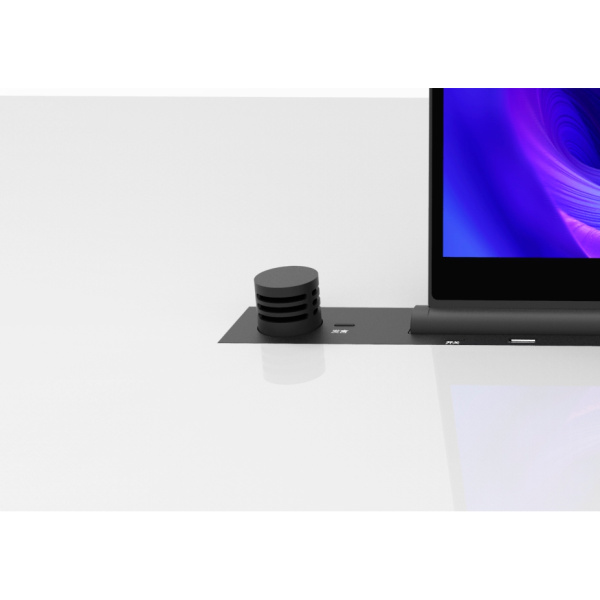 Prestel XBM-DUB, выдвижной кнопочный микрофон делегата черный