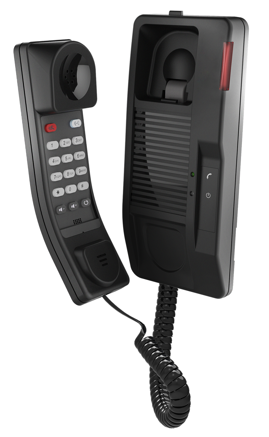 Fanvil H2S IP телефон для отелей, 1 SIP линия, нет экрана, крепление на стену