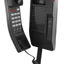 Fanvil H2S IP телефон для отелей, 1 SIP линия, нет экрана, крепление на стену