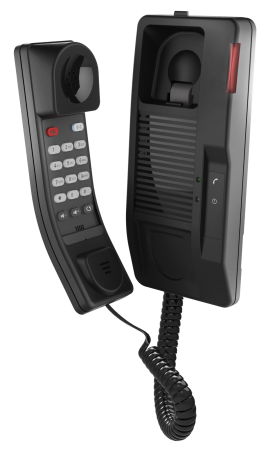 Fanvil H2S IP телефон для отелей, 1 SIP линия, нет экрана, крепление на стену