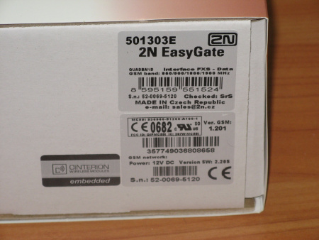 Аналоговый GSM шлюз Ateus EasyGate 2N Telekomunikace