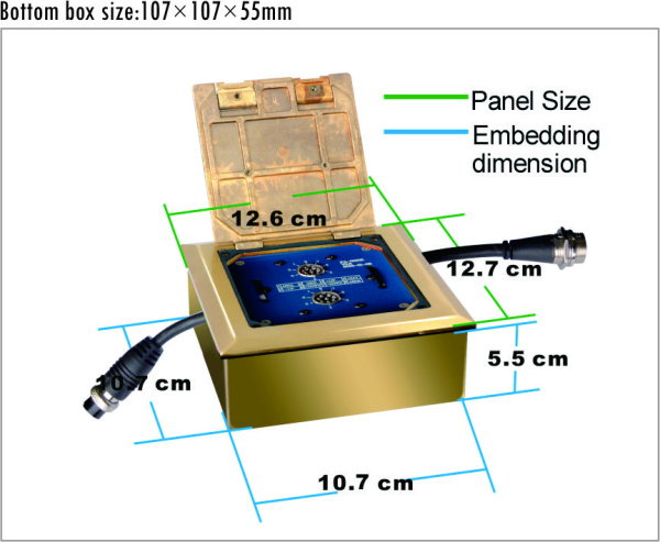 ITC TS-8S розетка соединительная ITC TS-8S розетка соединительная